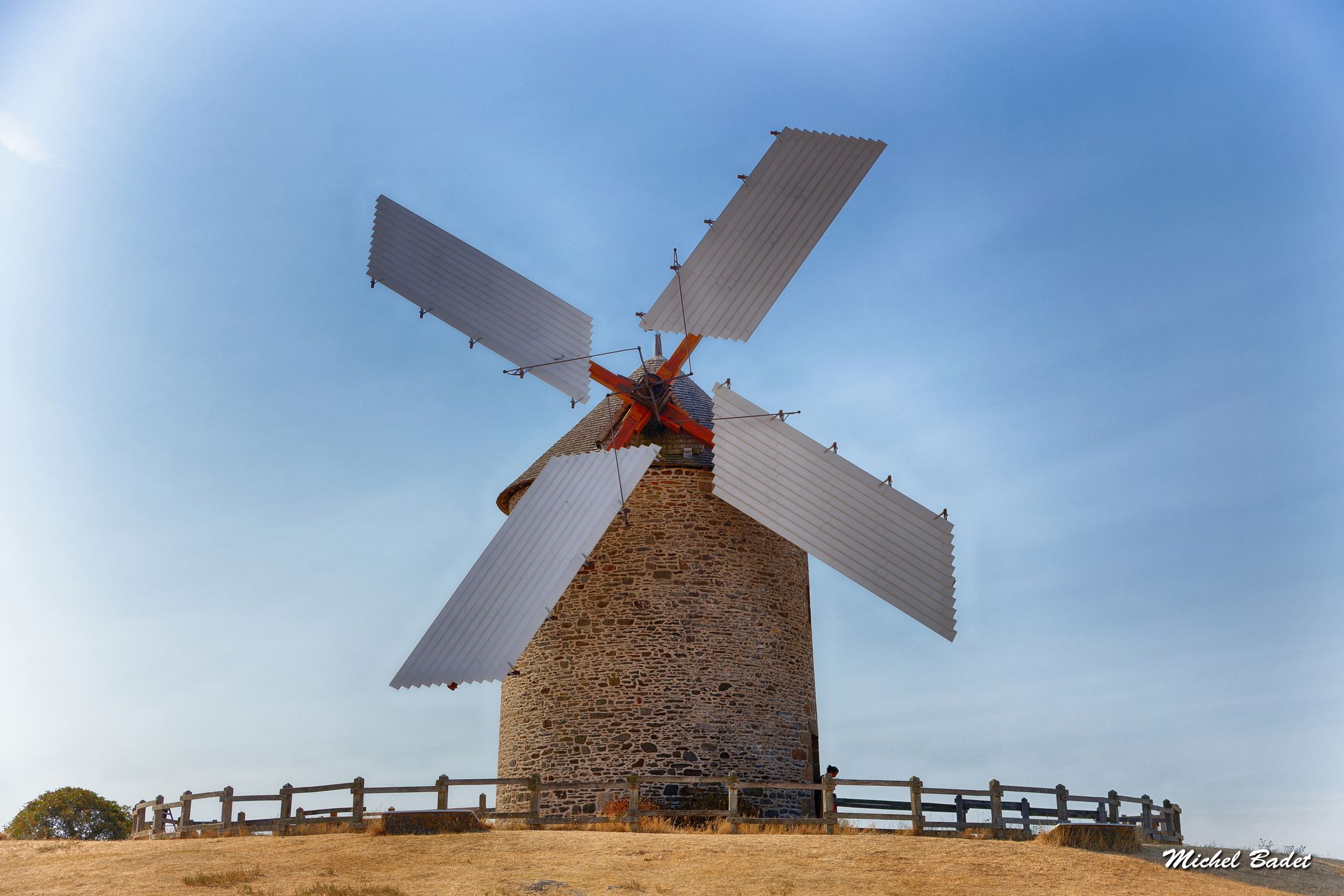 The mill of Saint-Michel (Moidrey Mill), France
