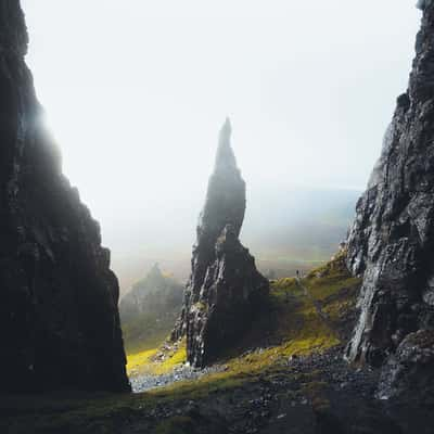 The needle at Quiraing, United Kingdom