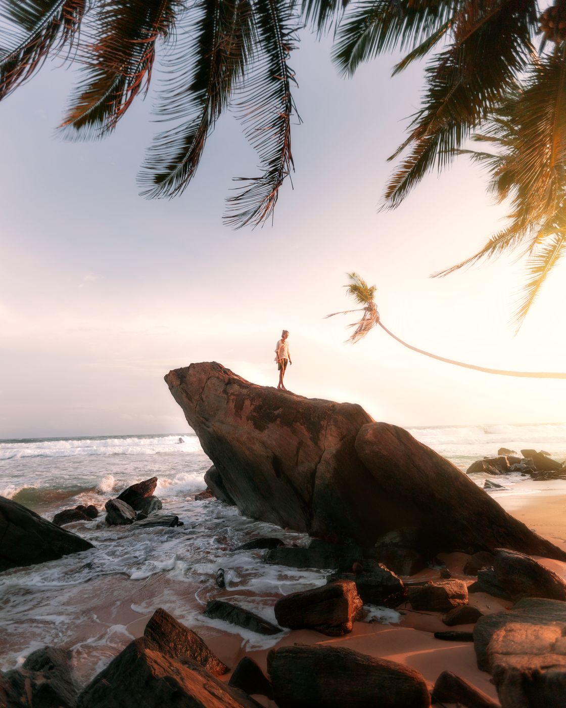 The Ship Rock, Dalawella, Sri Lanka