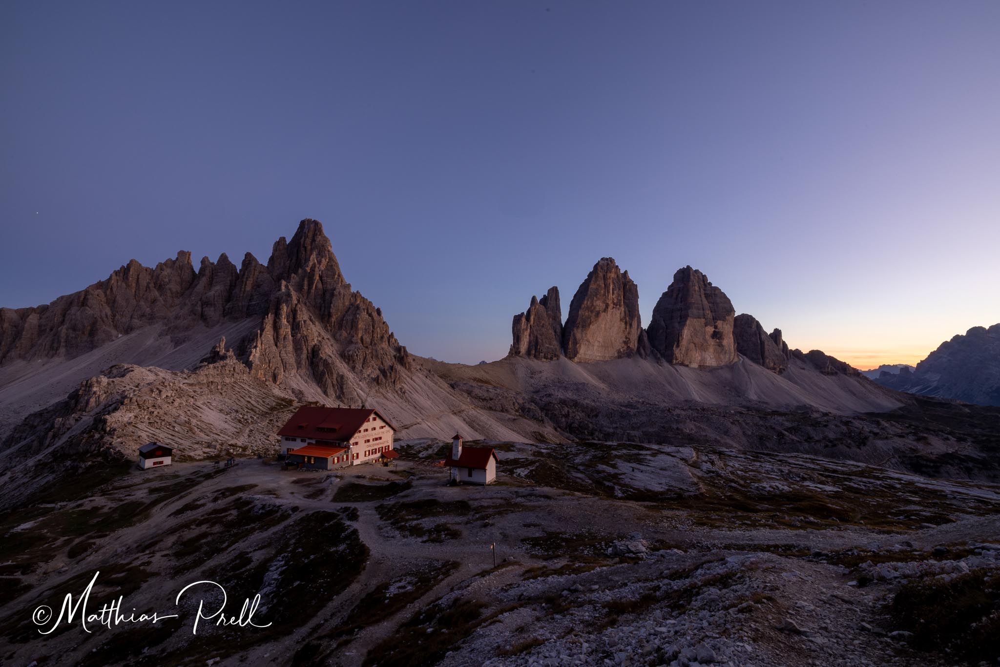 Rifugio Locatelli, Tre Cime di Lavaredo, Dolomites, Italy
