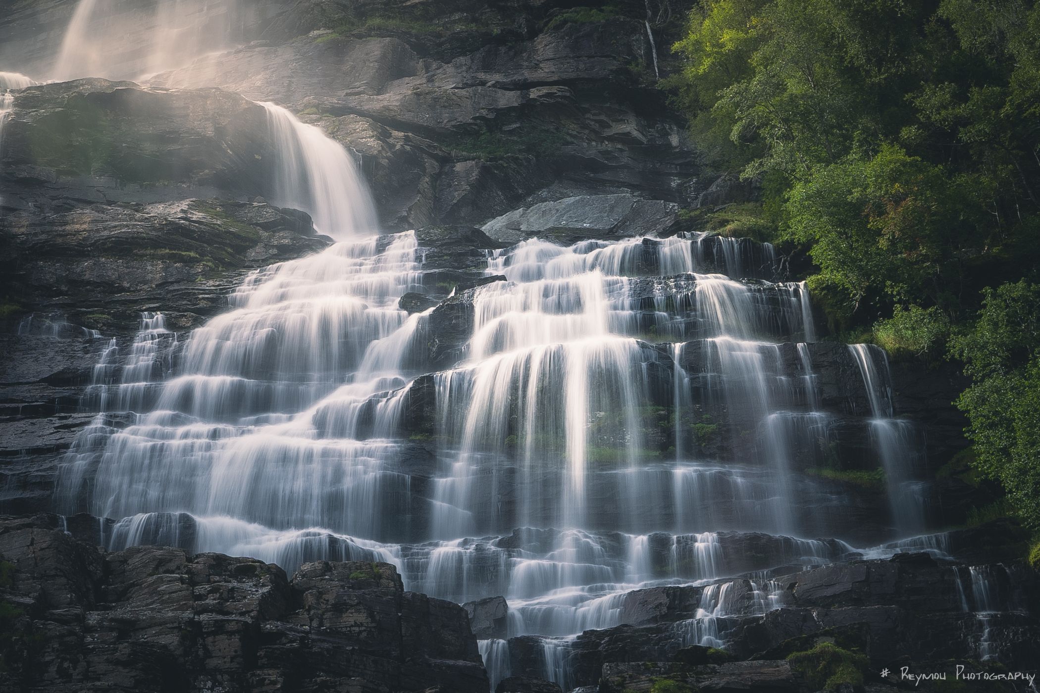 Tvinnefossen Waterfall, Norway