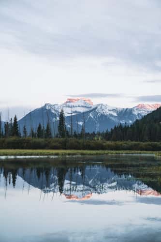 Vermilion Lakes view