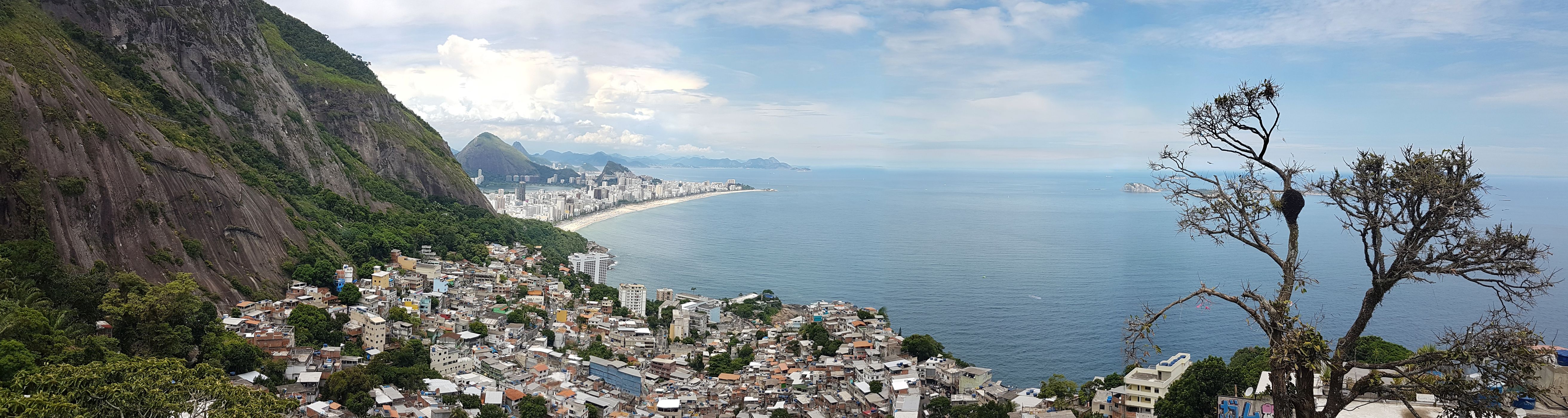 View from Vidigal, Brazil