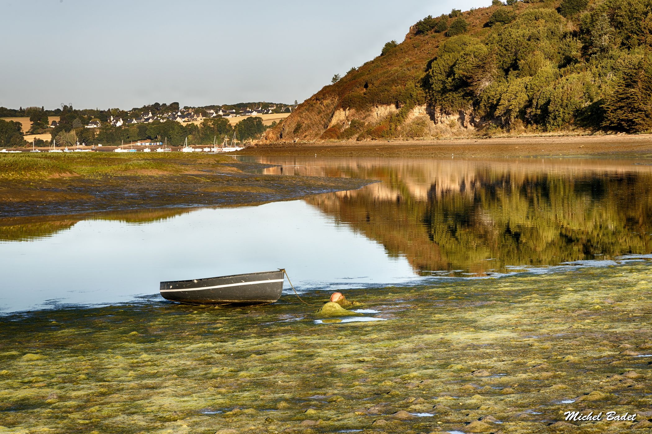 View of the Rance from Saint-Suliac, France