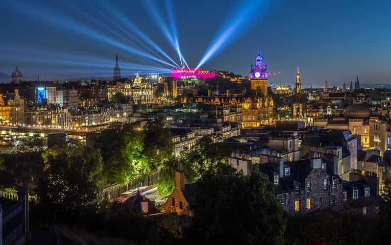 View over Edinburgh from Calton Hill