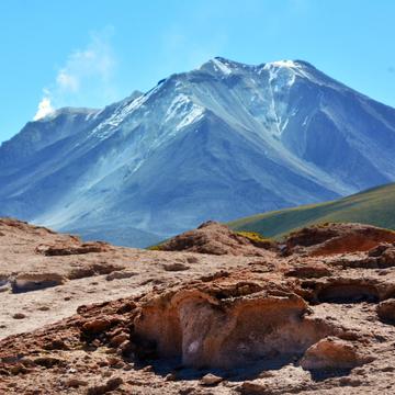 Volcan Ollage, Bolivia