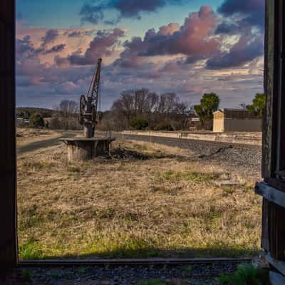 Warehouse, Railway Station, Newbridge, New South Wales, Australia