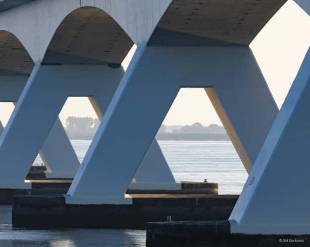 Zeeland Bridge Oosterschelde