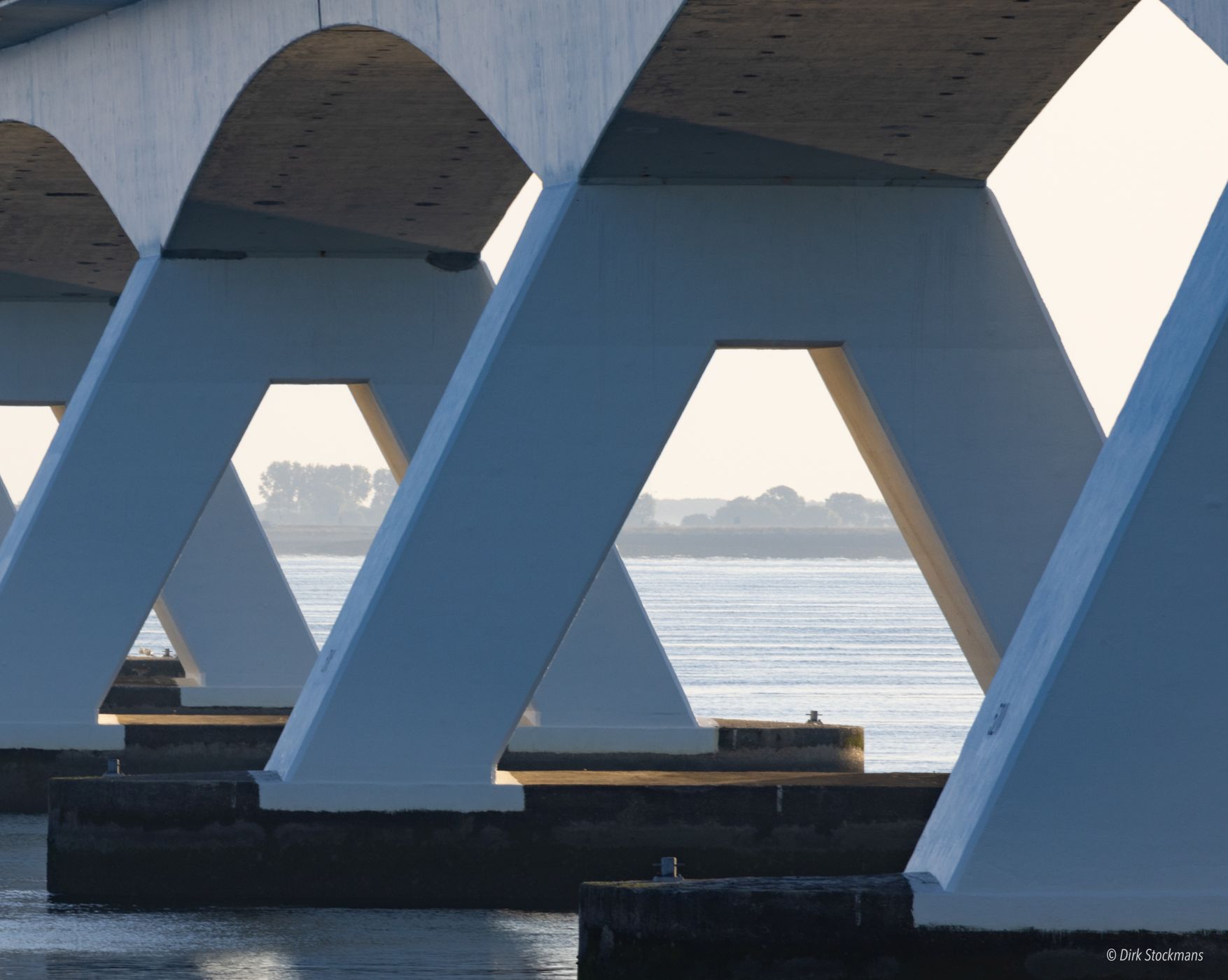Zeeland Bridge Oosterschelde, Netherlands