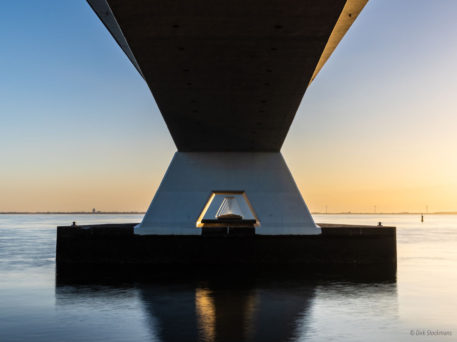 Zeelandbrug / Zeeland bridge (long exposure), Netherlands