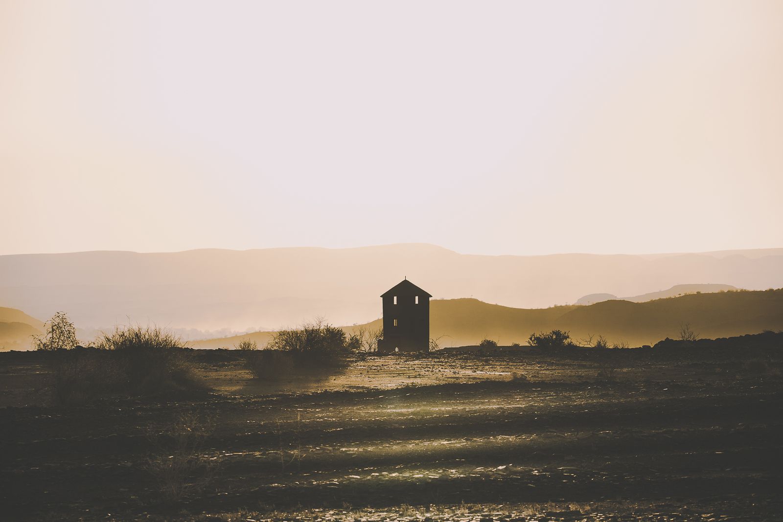 Abandoned house near the D545, Seeheim, Namibia