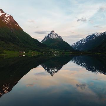 Bergheimsvatnet, Norway