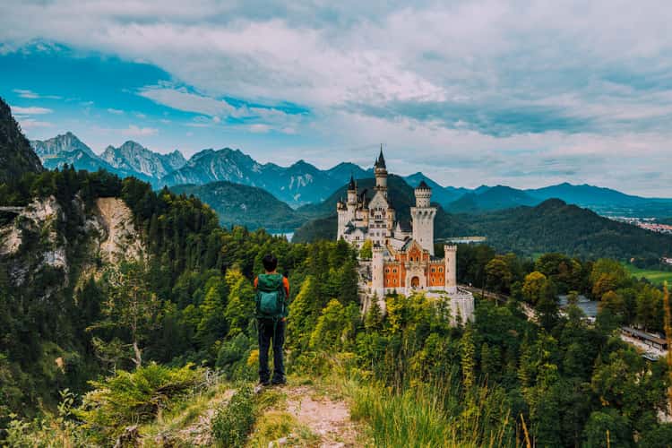 Best view of Neuschwanstein Castle