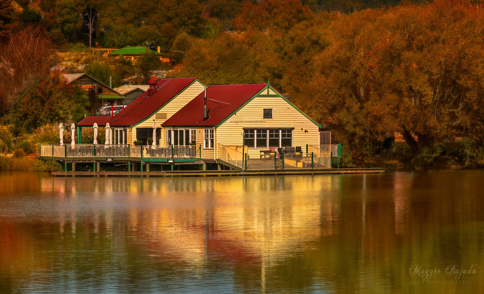 Boathouse Restaurant, Lake Daylesford, Australia