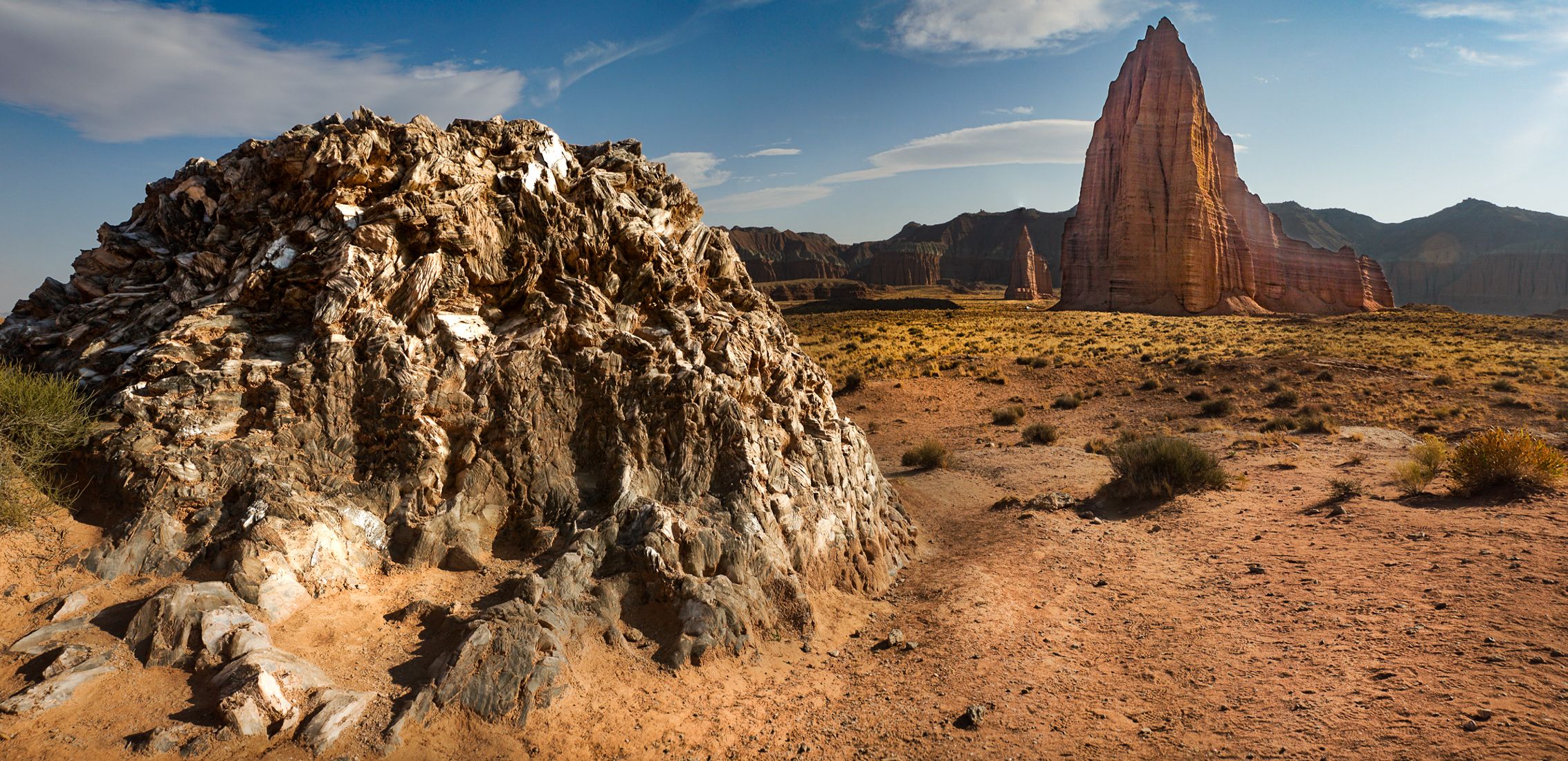 Capitol Reef National Park: Glass Mountain, USA