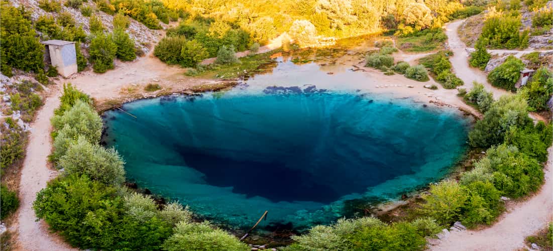 'Eye of Croatia', Cetina River Spring (Izvor Cetine)