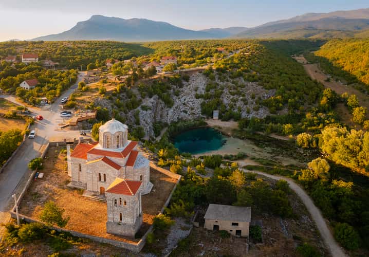 'Eye of Croatia', Cetina River Spring (Izvor Cetine)