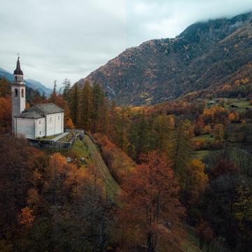 Chiesa San Pietro [Drone], Switzerland