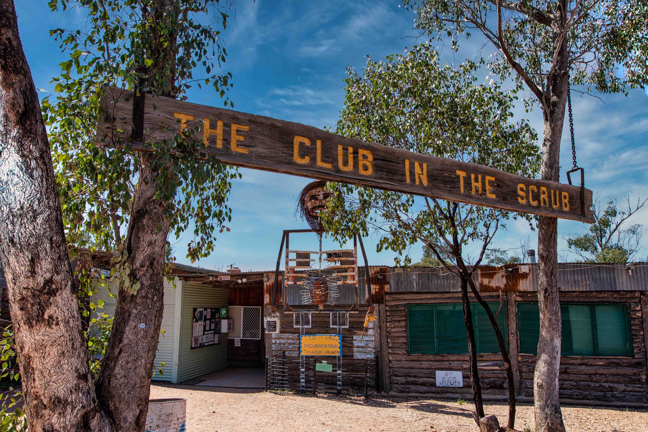 Club in the Scrub, Grawin, New South Wales, Australia
