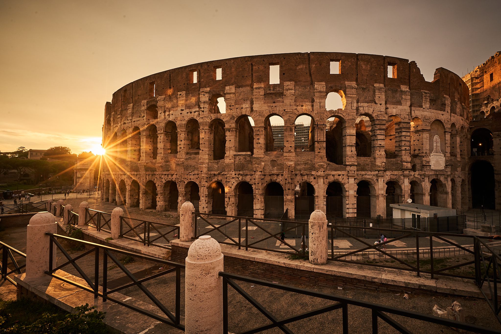 Colosseum (front view), Rome, Italy