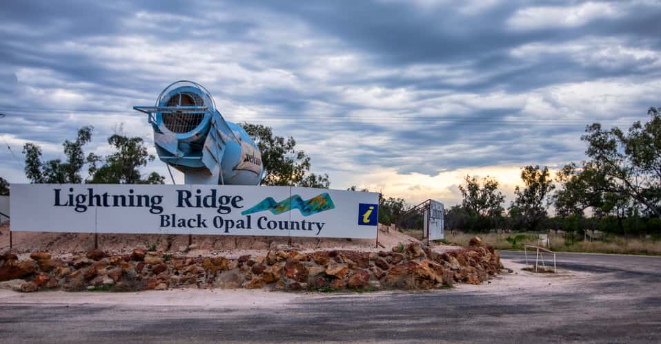 Concrete Mixer sign, Lightning Ridge, New South Wales