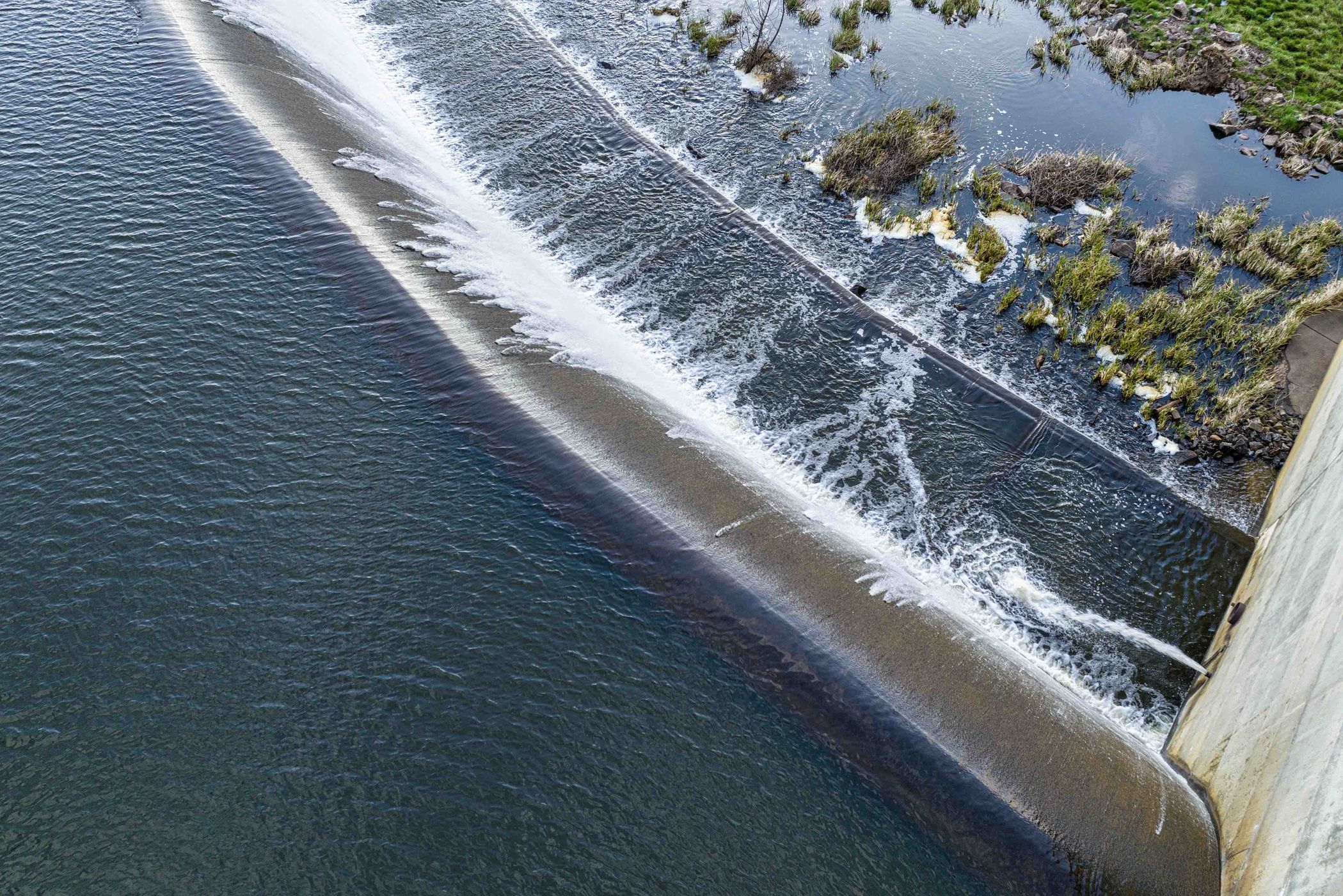 Dam Wall, Wallerawang, New South Wales, Australia