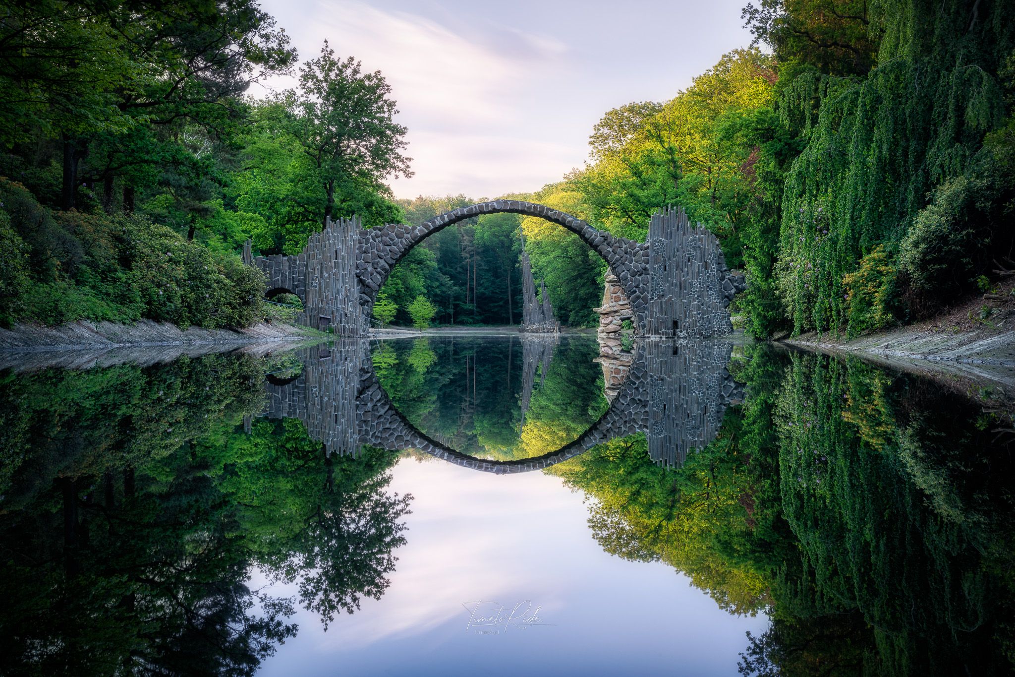 Rakotzbrücke (Devil's Bridge), Germany