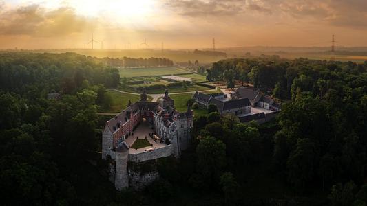 Domaine de mielmont Medival castle in Belgie