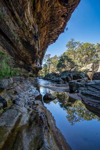 Drip Rock Reflection, Turill, New South Wales