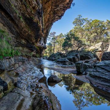 Drip Rock Reflection, Turill, New South Wales, Australia
