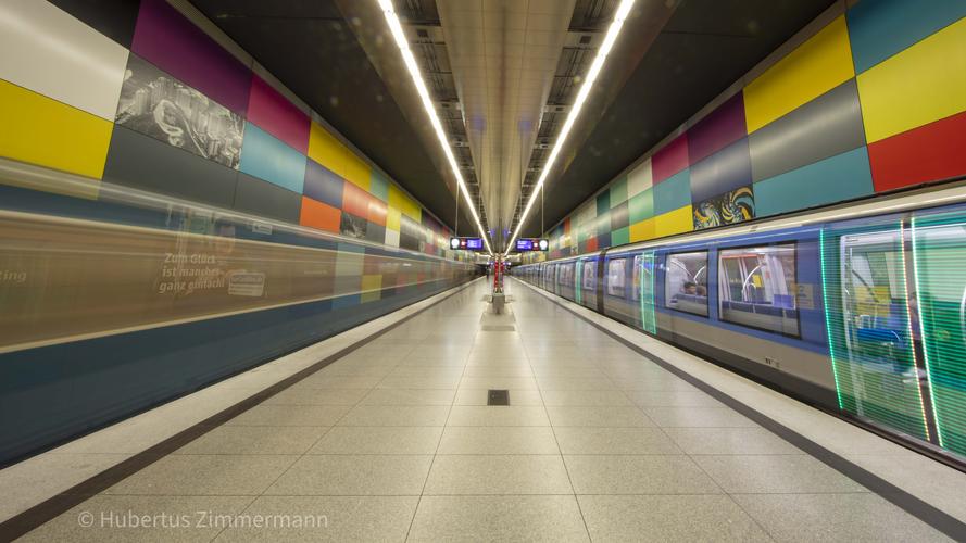 “Georg-Brauchle-Ring“ (Subway Station), Munich