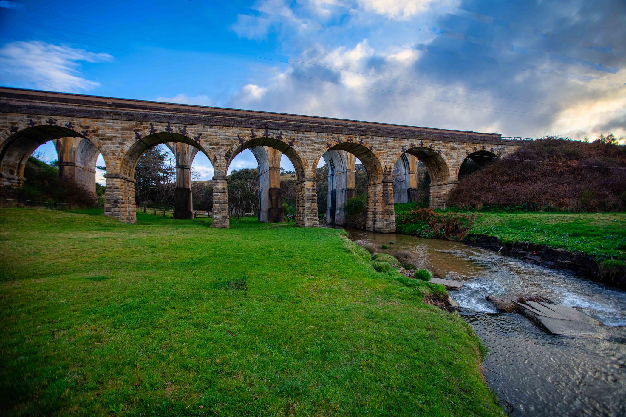 Farmers Creek Railway Viaduct, Lithgow, New South Wales, Australia