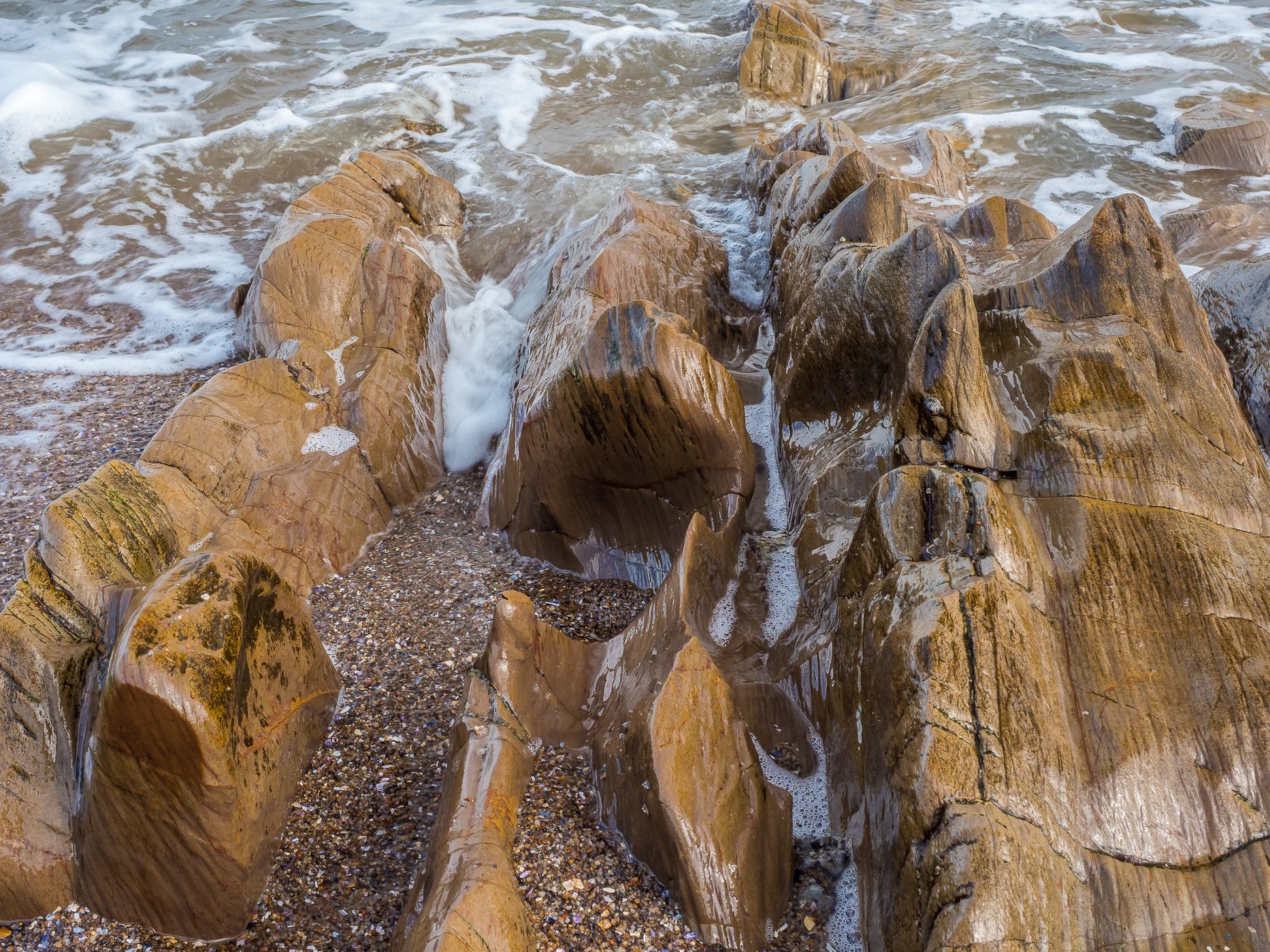 Flysch at La Paloma, Uruguay
