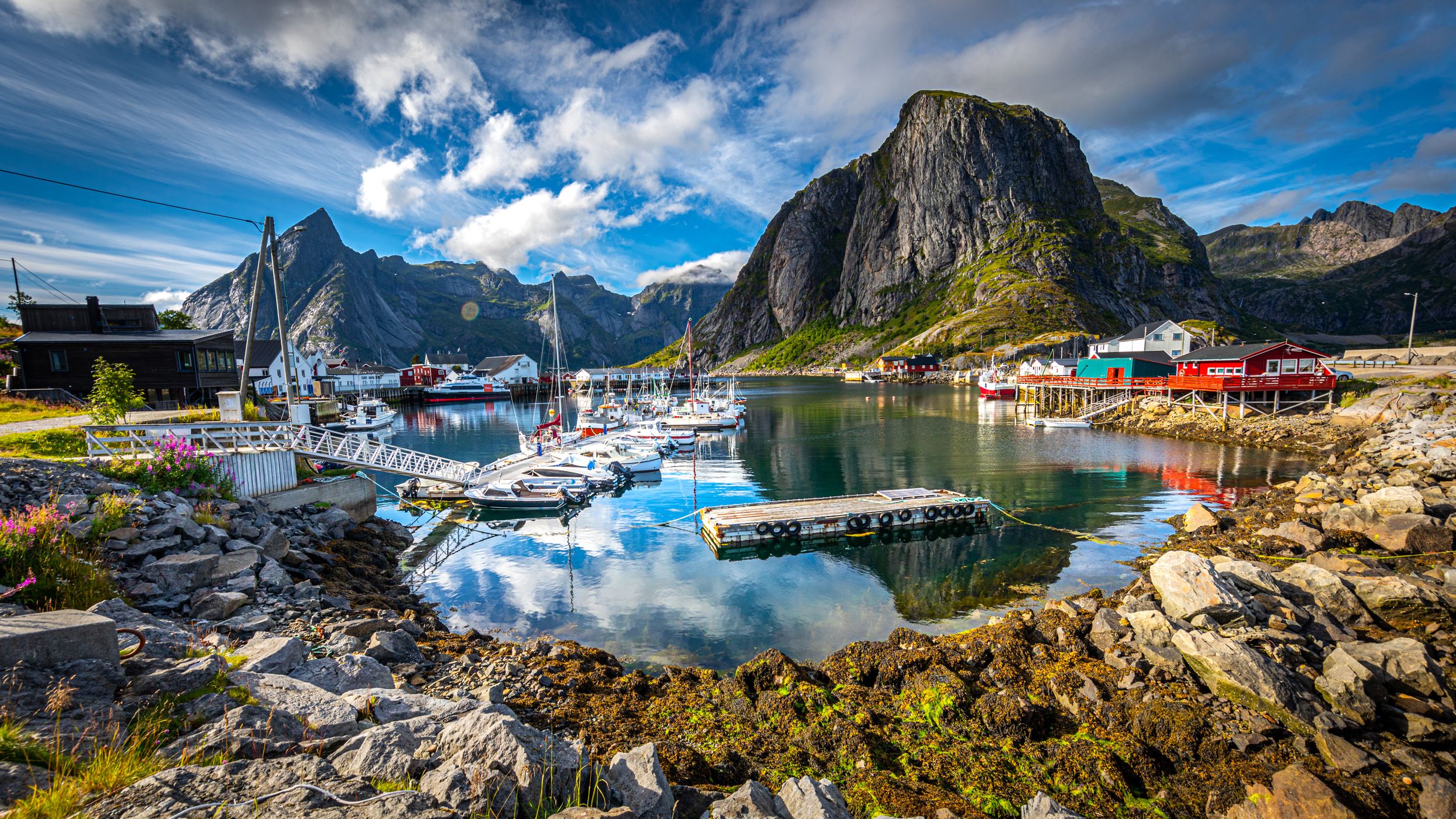 Hamnøy harbour, Norway