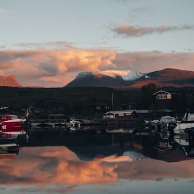 Harbour of Abisko, Sweden