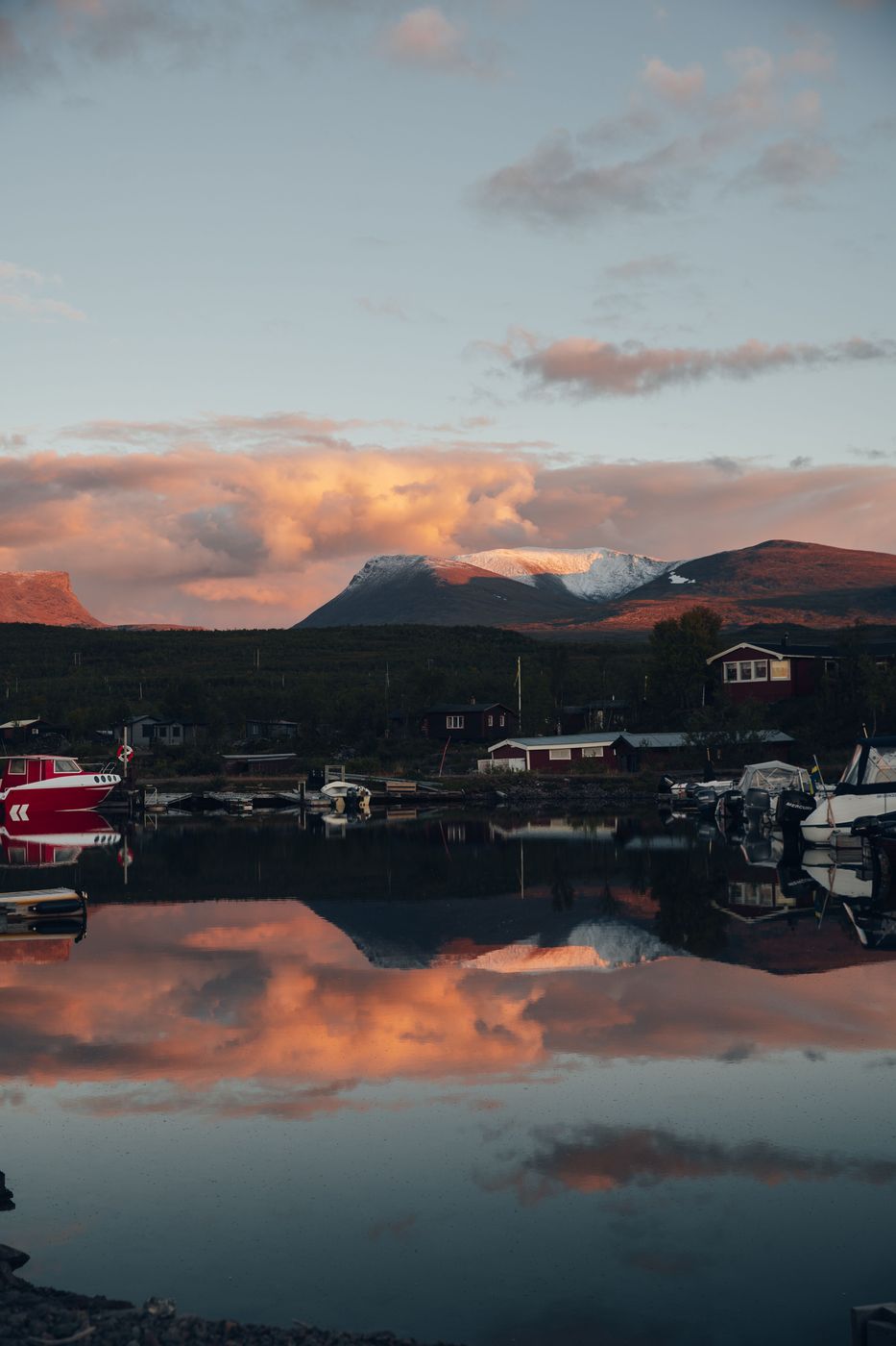 Harbour of Abisko, Sweden