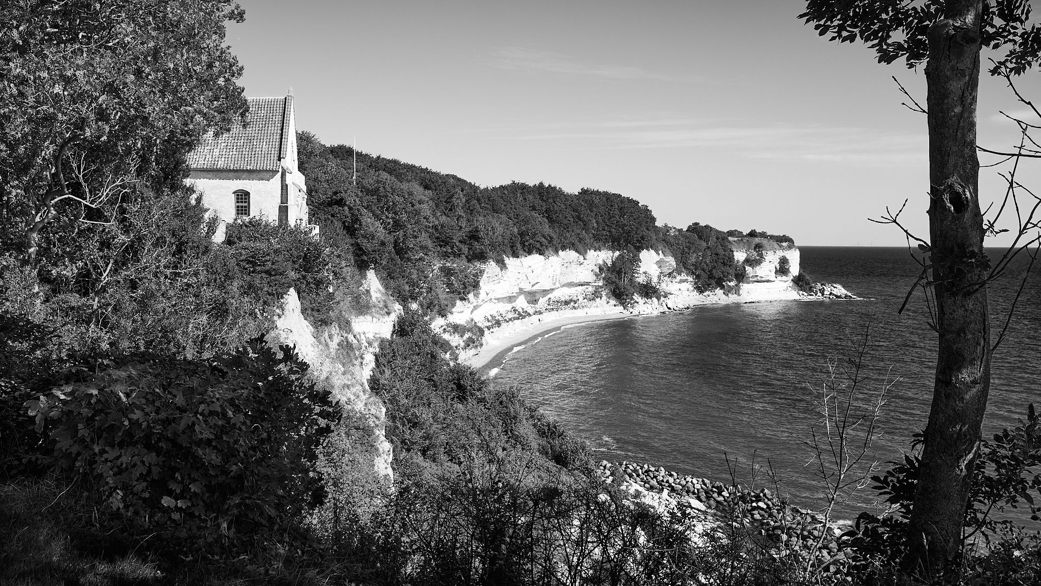 Højerup Gl. Kirke (Old church on the edge), Denmark