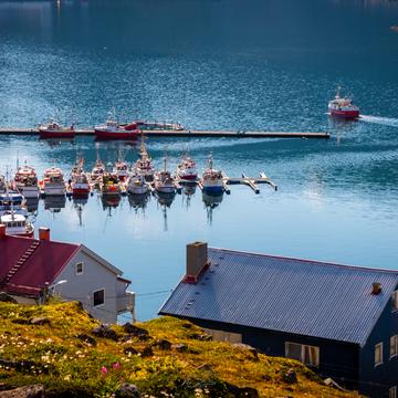 Honningsvåg harbour view, Norway