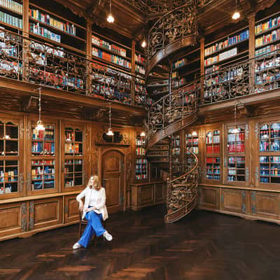 Legal Library in the Town Hall, Munich, Germany
