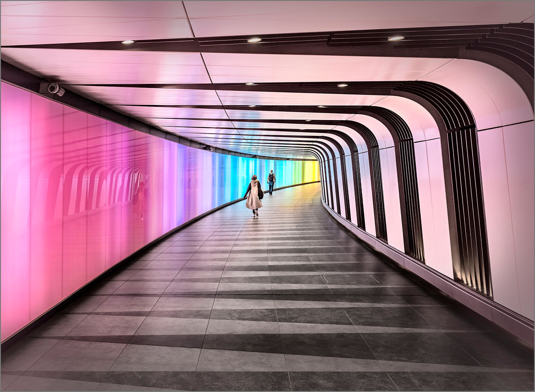 King's Cross/St Pancras Connecting Tunnel, London, United Kingdom
