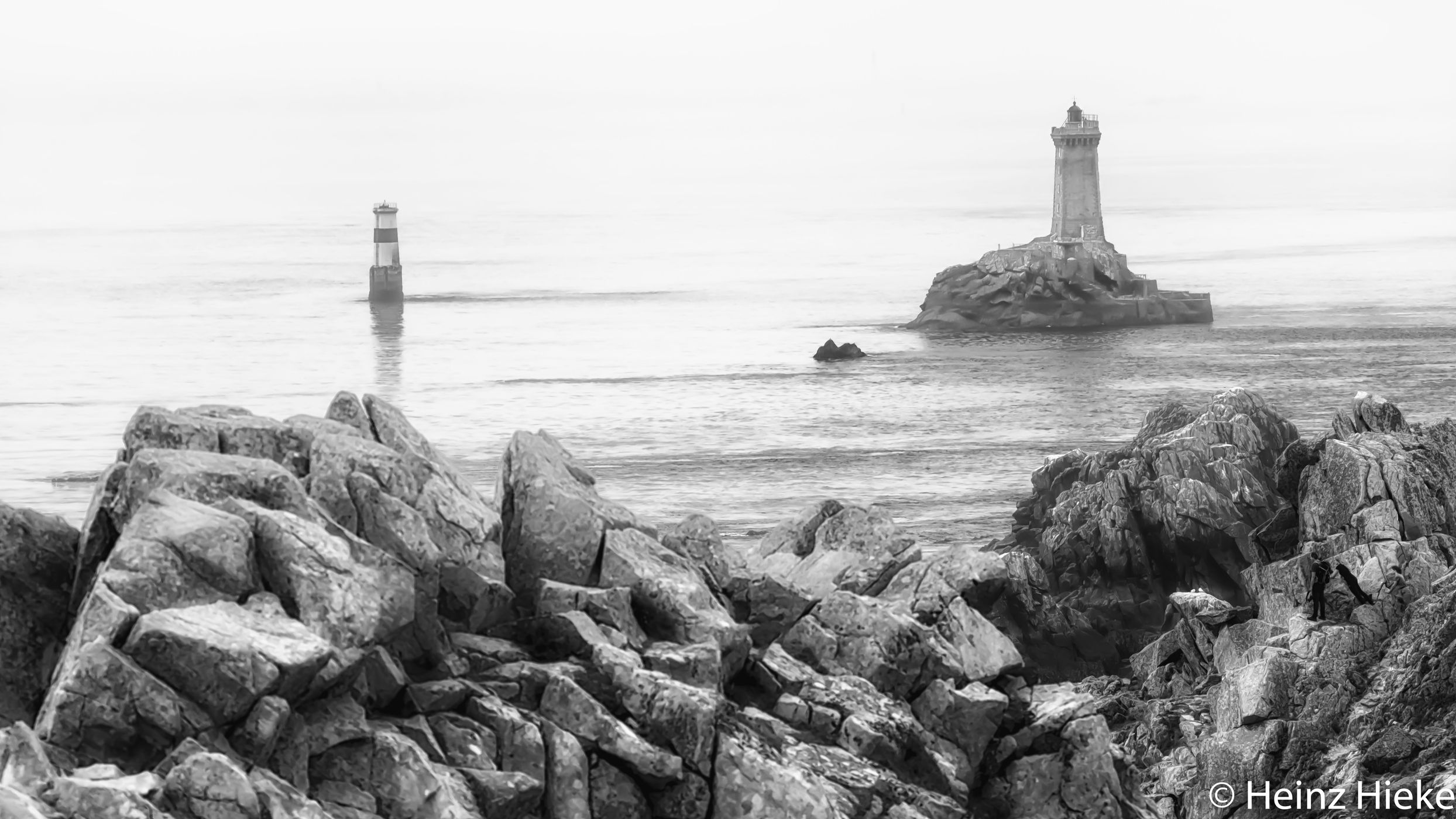 Lighthouse 'La Vieille' at the Pointe du Raz, Brittany, France