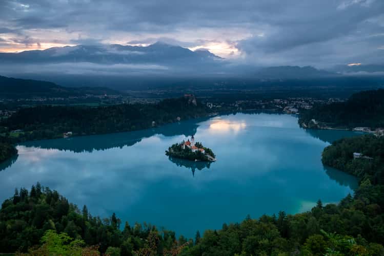 Lake Bled, Mala Osojnica Overlook