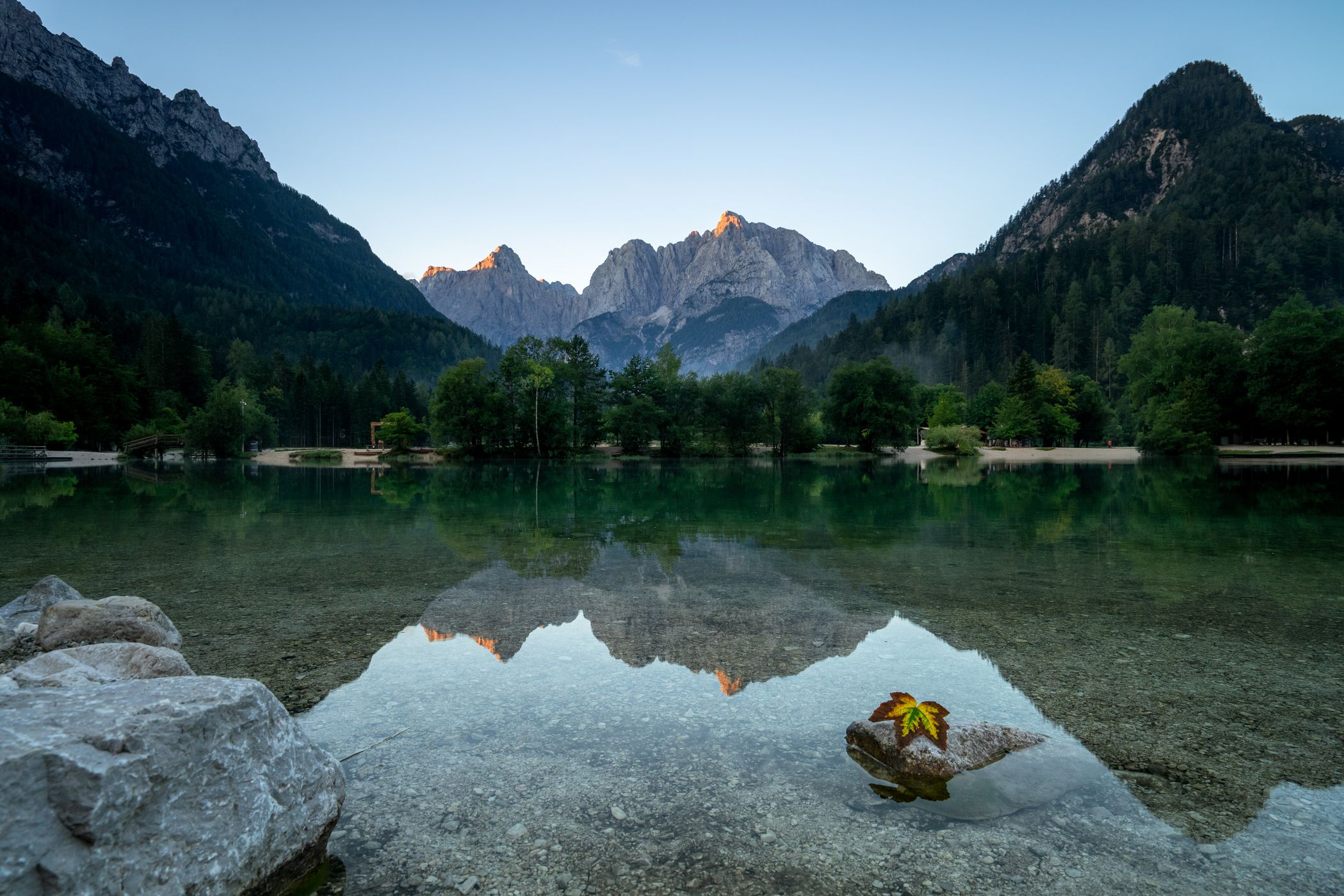 Morning View at Jasna Lake, Slovenia