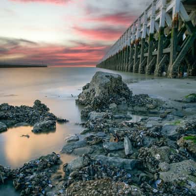 Niewpoort pier, Belgium