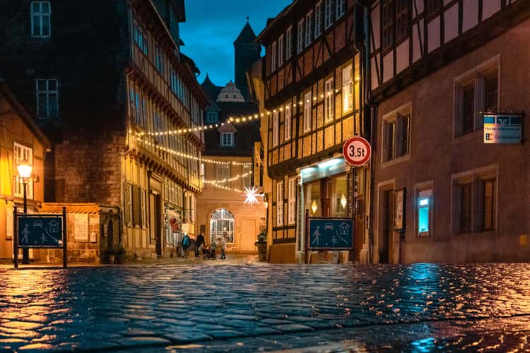 Night at Quedlingburg
