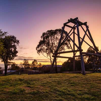 Poppet Head, Gulgong, New South Wales, Australia