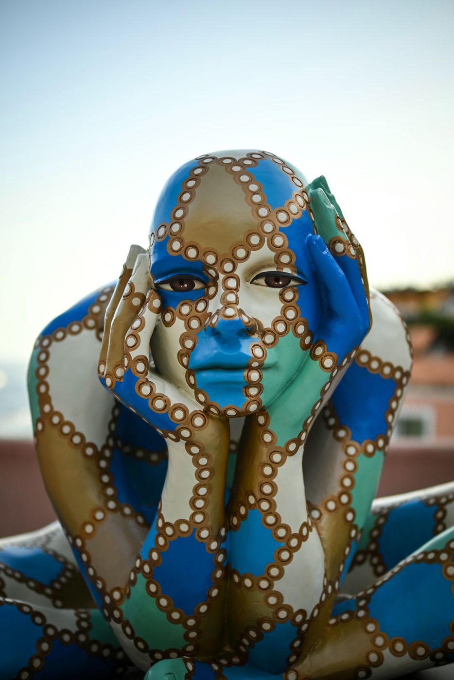 Positano Art Portrait, Italy