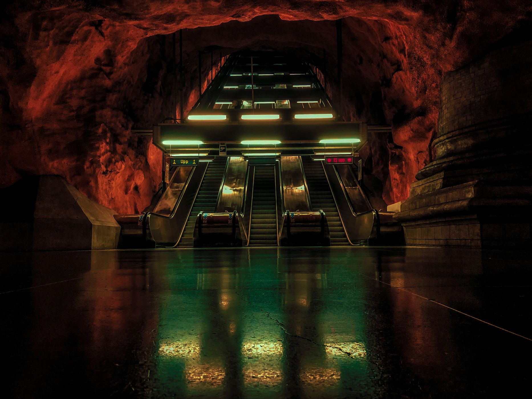 Rådhuset (Subway Station), Stockholm, Sweden