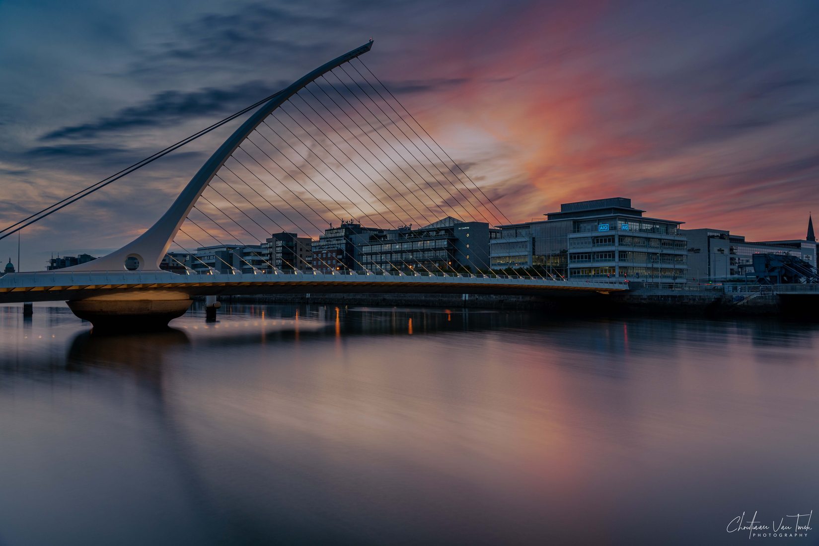 Samuel Beckett Bridge Dublin, Ireland
