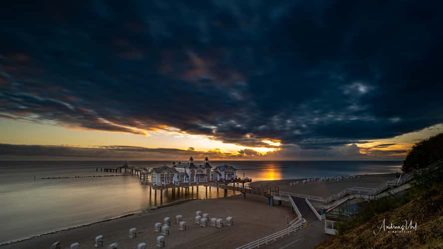 Sellin Pier View from above